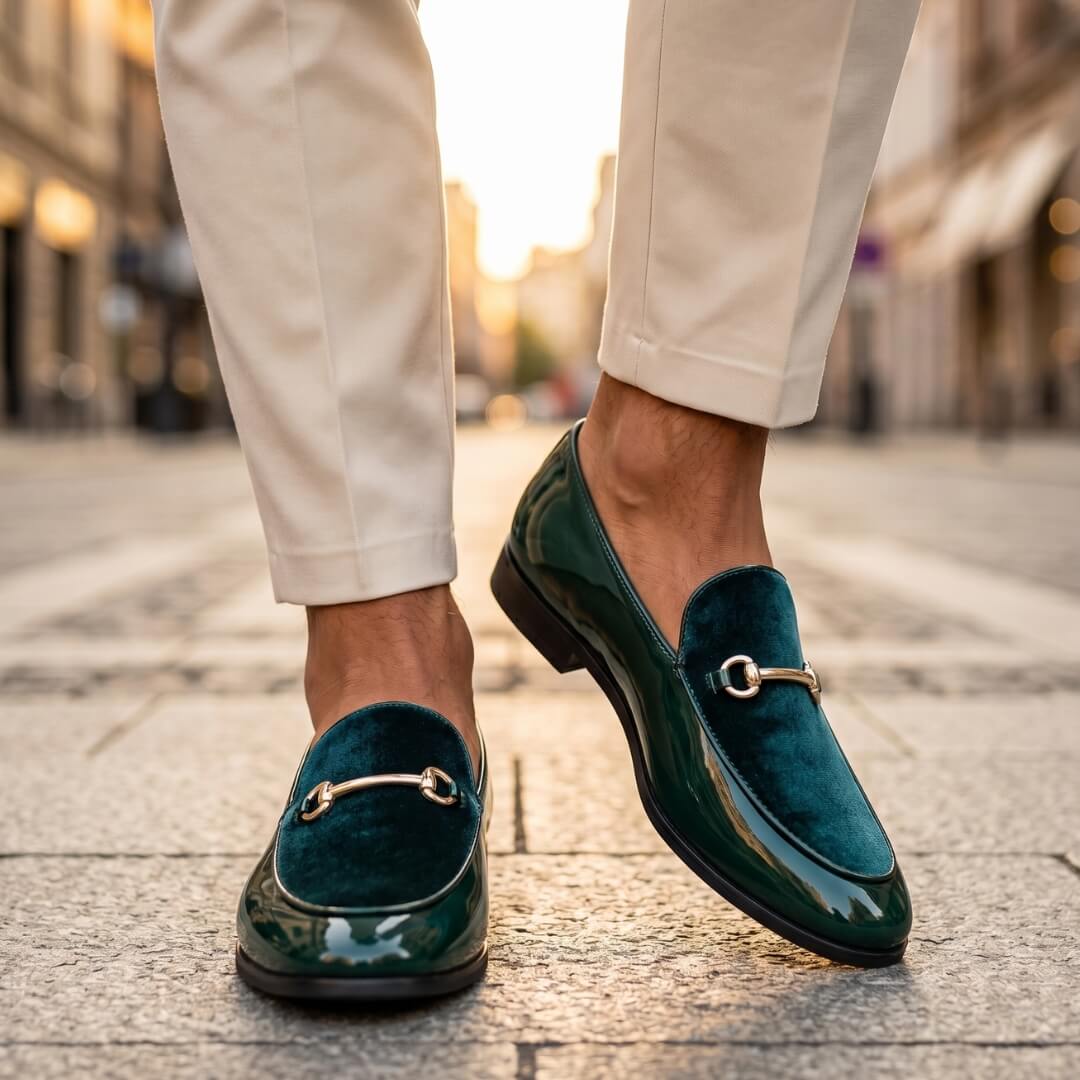 Marlowe Velvet Loafers