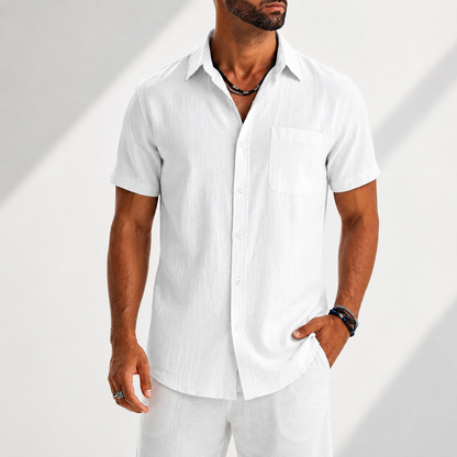 Monterey Cotton Linen Shirt