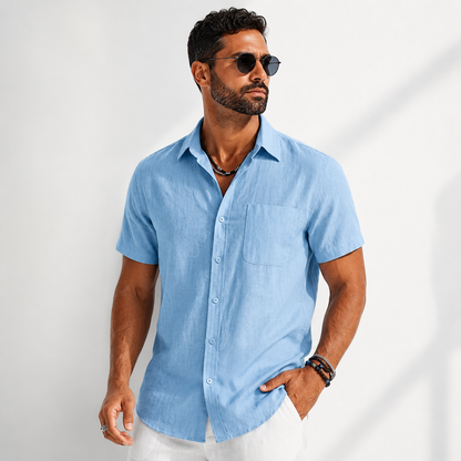 Monterey Cotton Linen Shirt