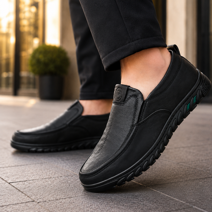 Titan Slip-On Leather Loafers