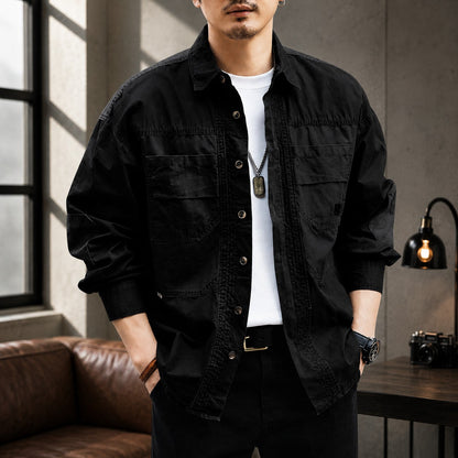 LOOSE FIT WORKWEAR OVERSHIRT