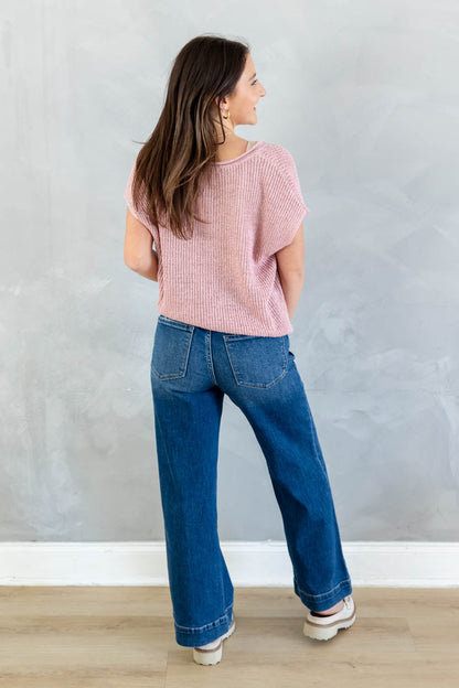 Big Mood Trouser Hem Jeans