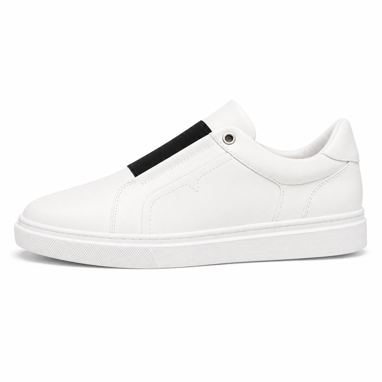 Drevo Genuine Leather Slip-On Sneakers